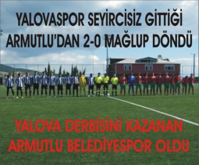 Armutlu Belediyespor 2 - Yalova Spor 0